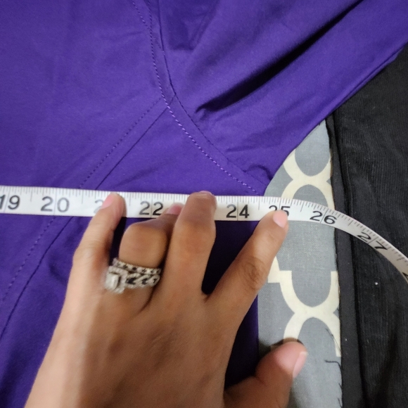 Cutter & Buck WeatherTec Beacon  Purple half  Zip water resistant wind breaker L - Picture 2 of 12